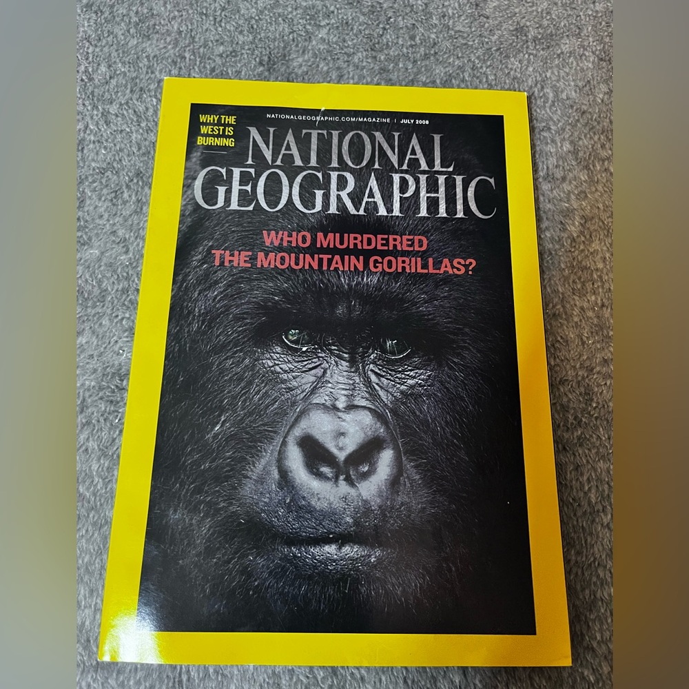National Geographic: Who Murdered the Moutain Gorillas July 2008